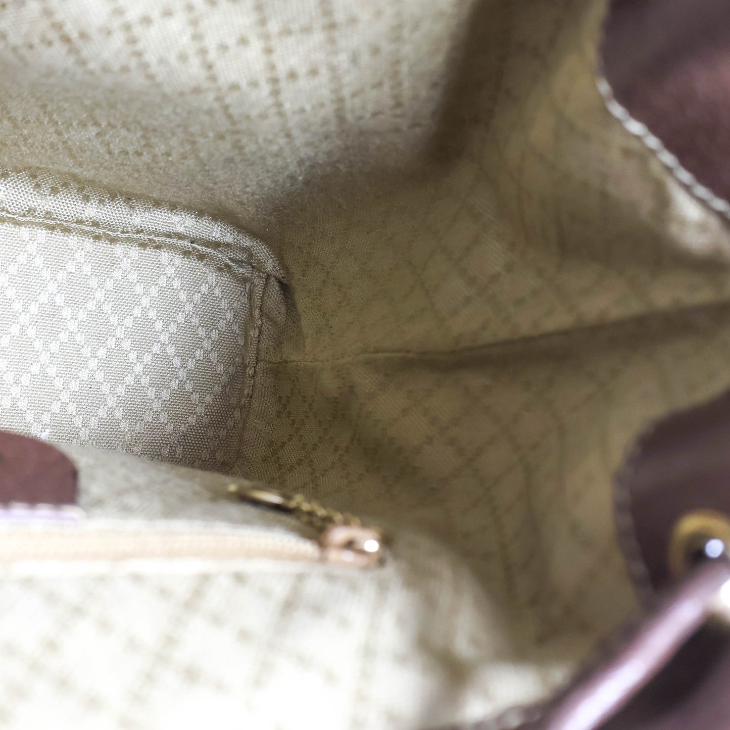 Gucci Backpack Brown Bamboo Vintage Handle