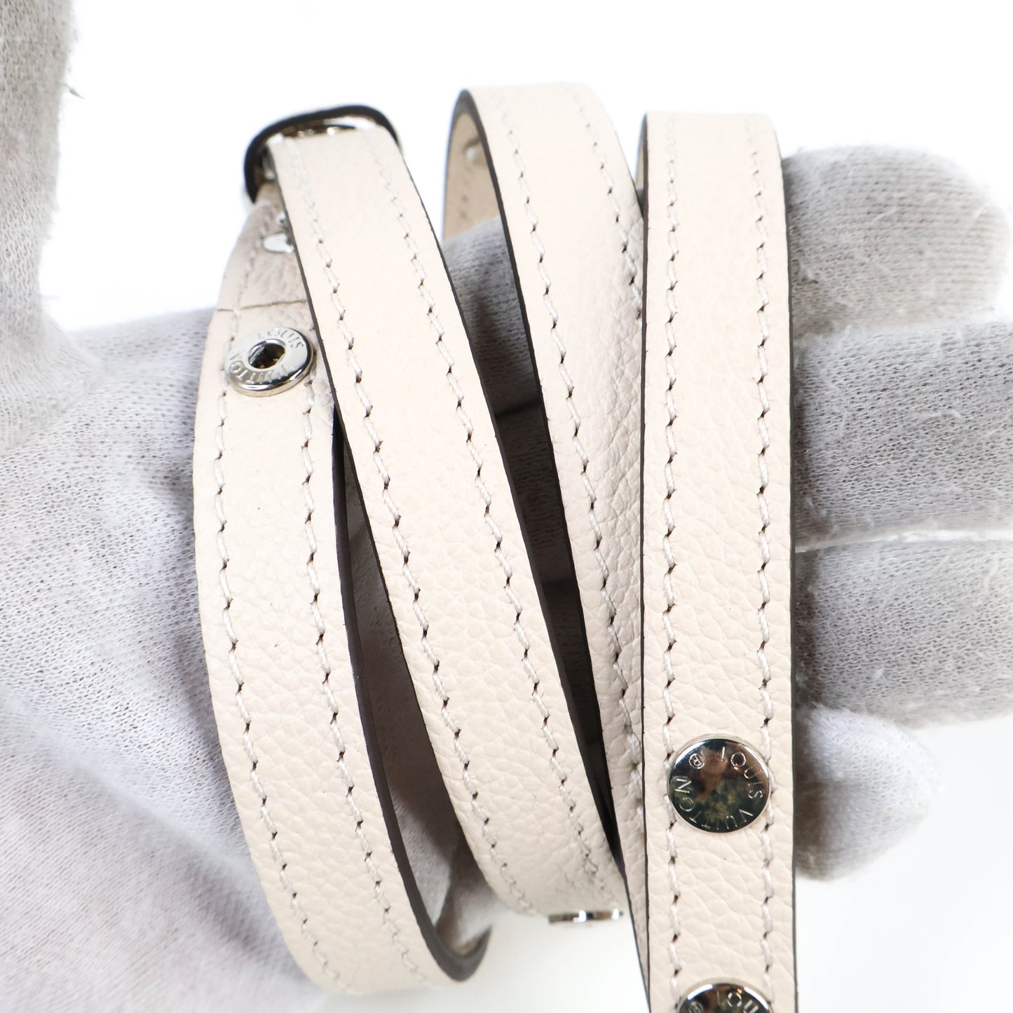 Louis Vuitton Coin Purse Epi Quartz White