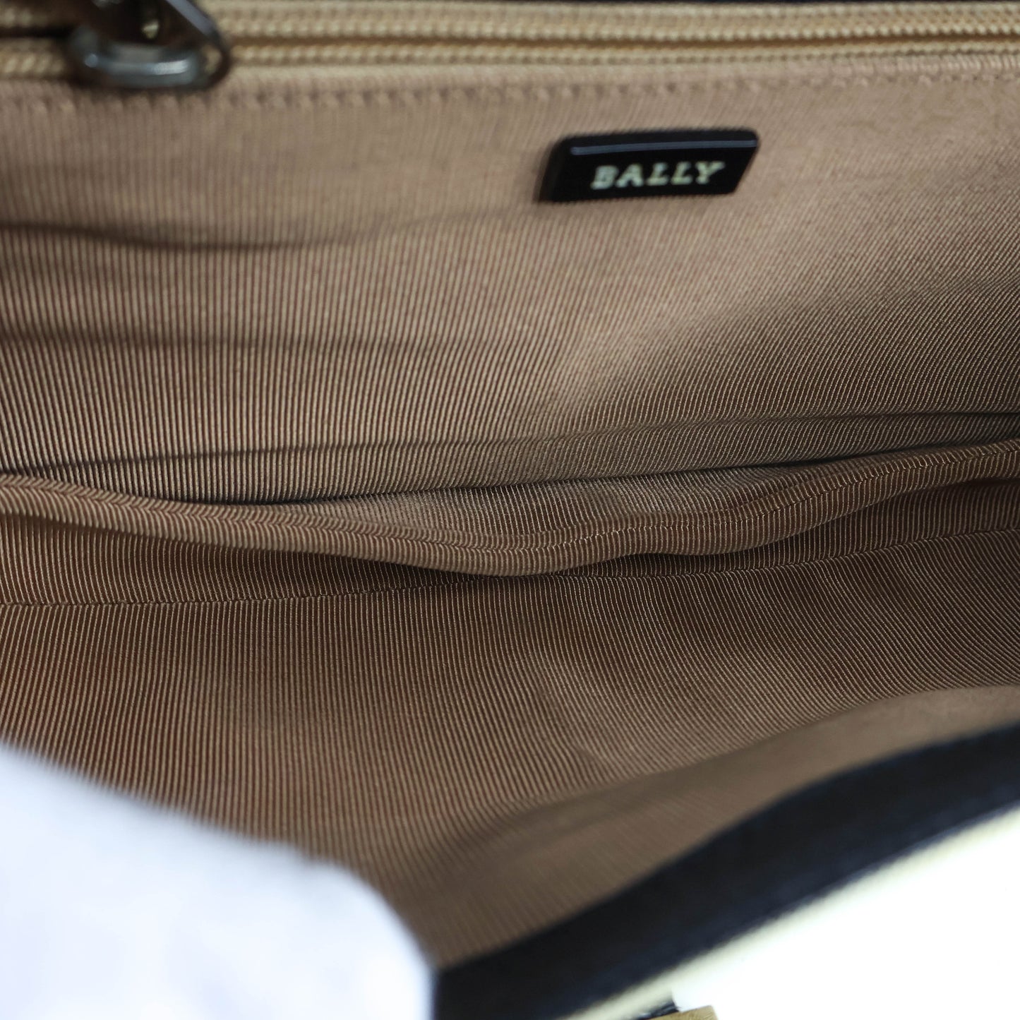 Bally Shoulder Bag Canvas