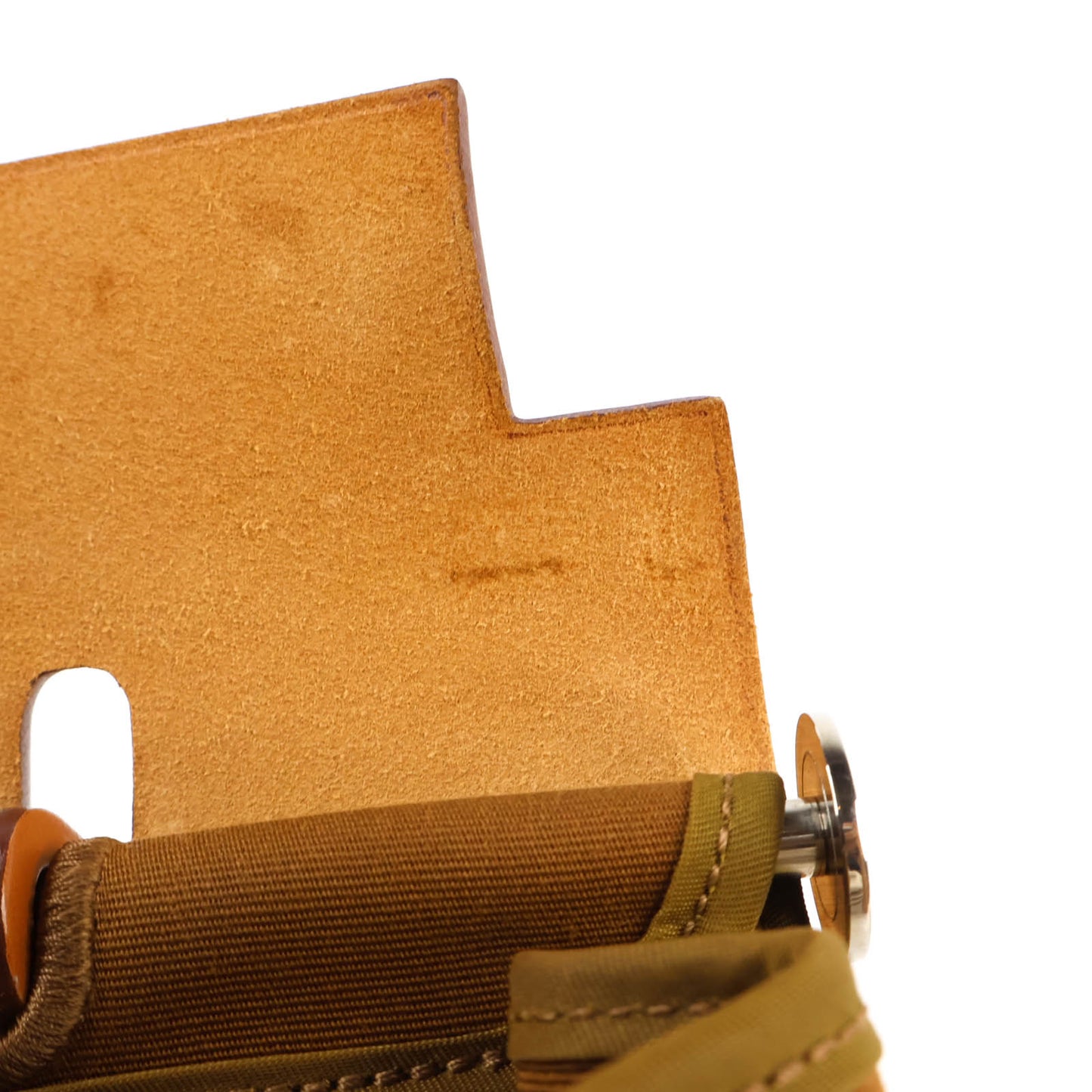 Hermes Herbag 31 Zip Canvas Brown PHW