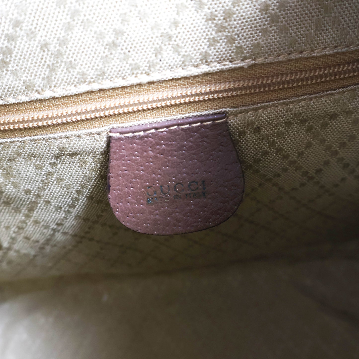 Gucci Backpack Brown Bamboo Vintage Handle