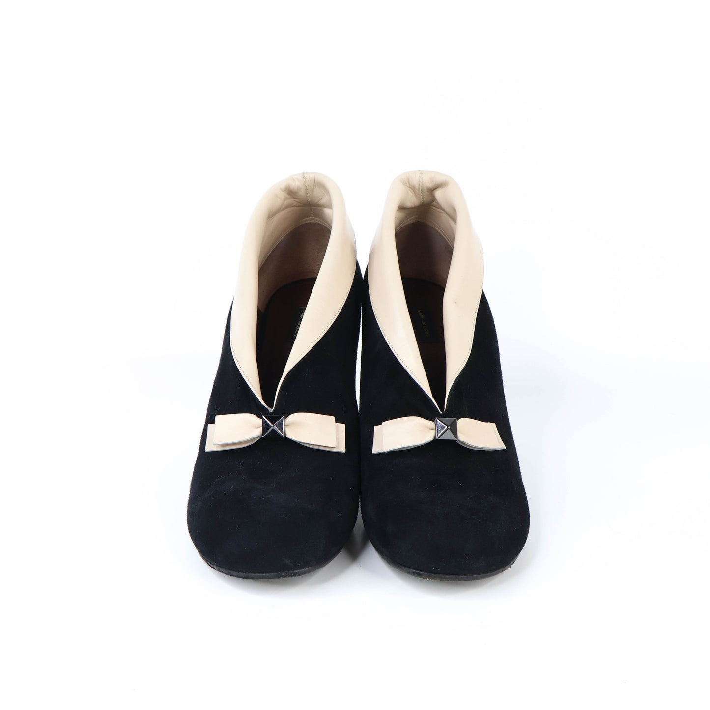 Marc Jacobs Black/Beige Suede 38