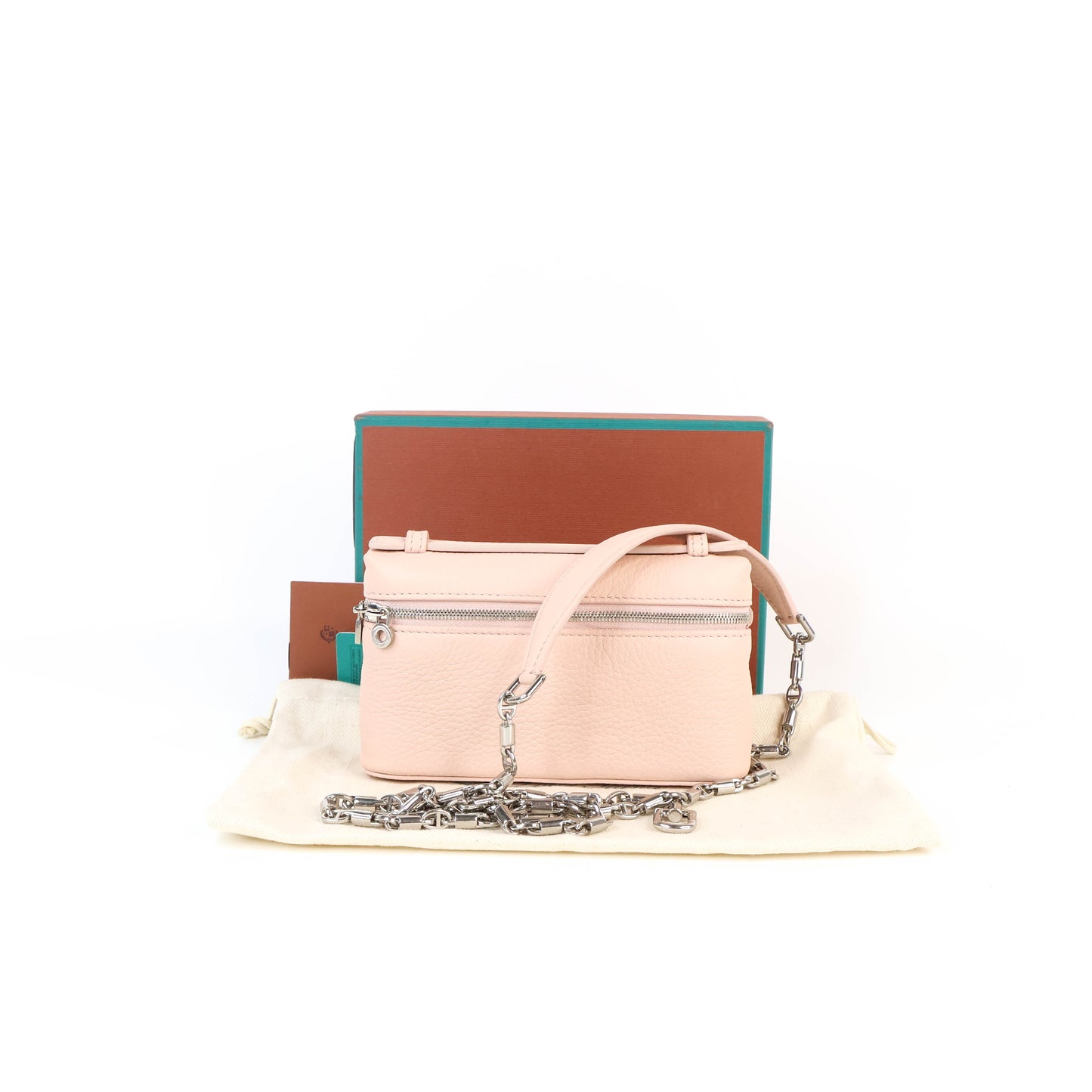 Loro Piana Extra Pocket Mini Pouch Candoglia Marble