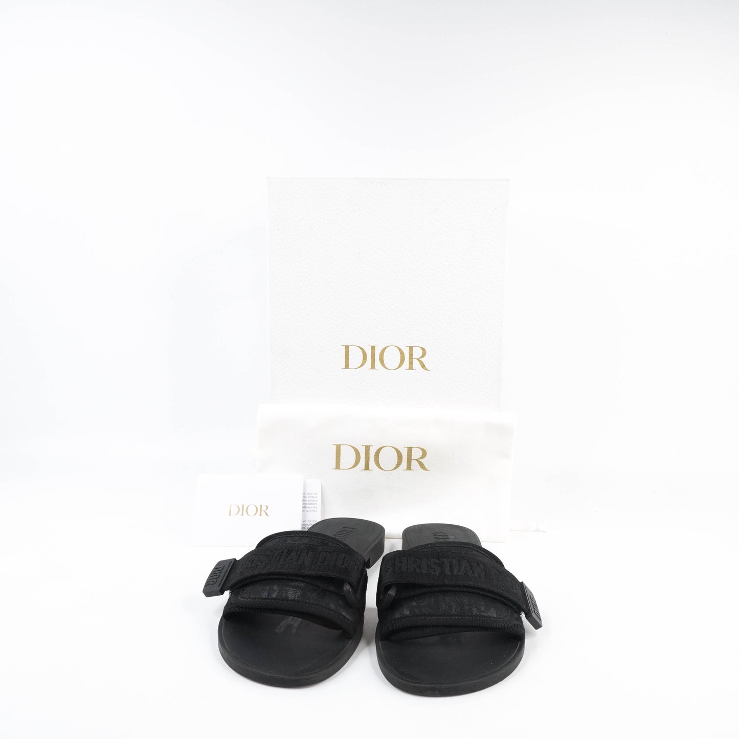 Christian Sandal Dior Evolution Black 36