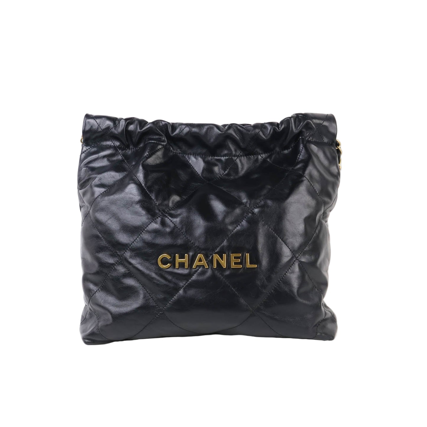 Chanel 22 Small Black GHW