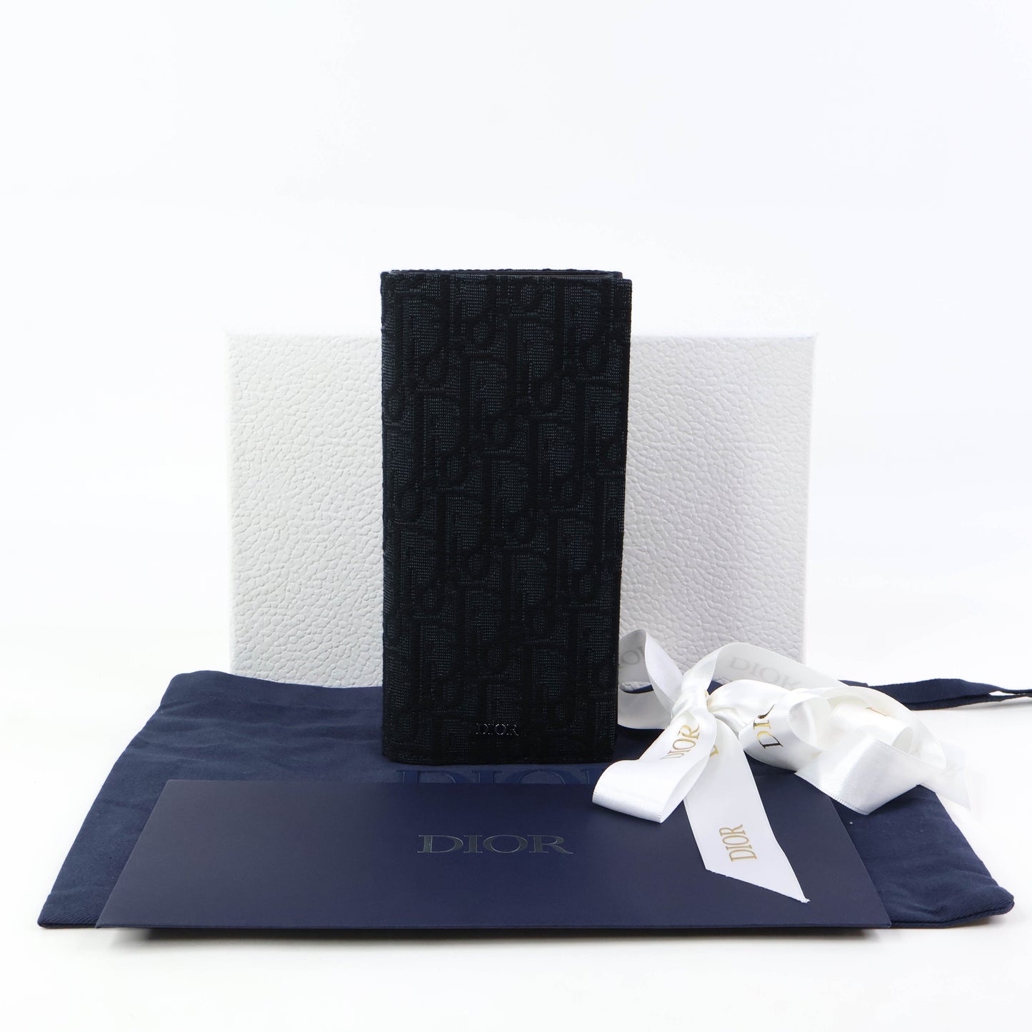 Christian Dior Vertical Oblique Jacquard Black