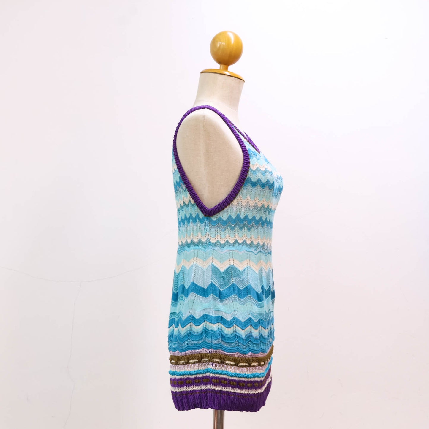 Missoni Top Knit Blue/Purple 44