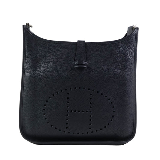 Hermes Evelyne GM Blue Indigo