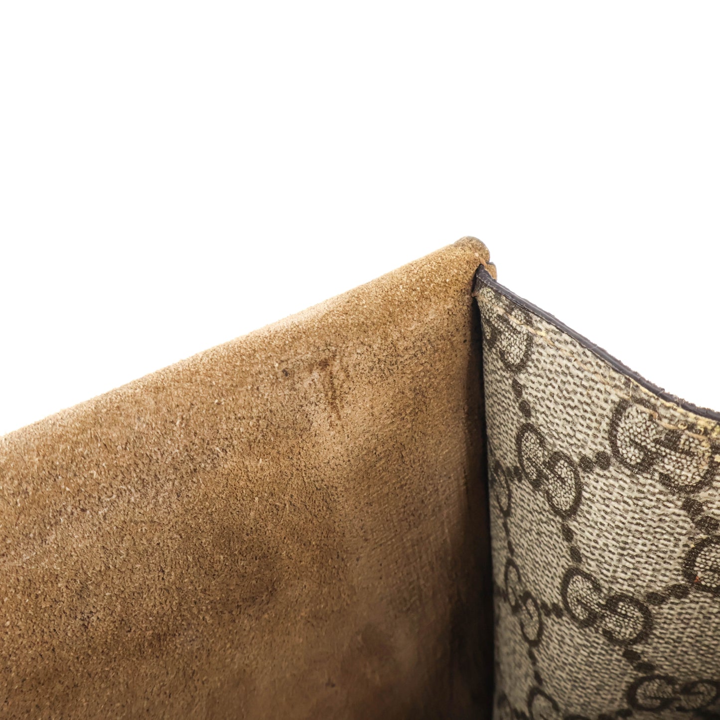 Gucci Dionysus GG Supreme Suede Brown