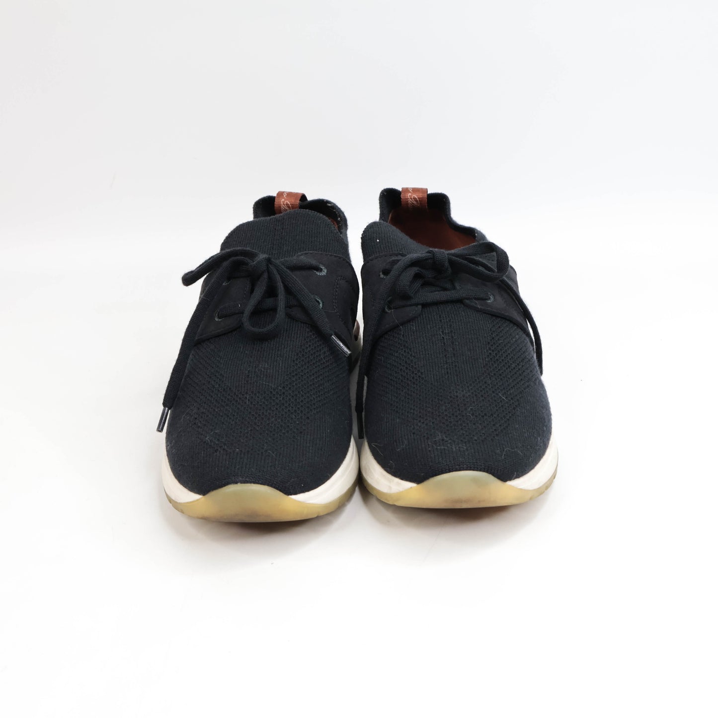 Loro Piana Lady Flexy Walk Sneakers Navy Blue 39.5