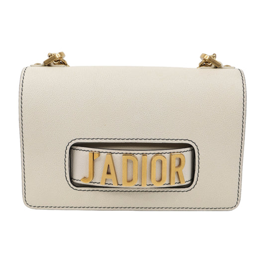 Christian Dior (R)Evolution Medium Flap Bag White