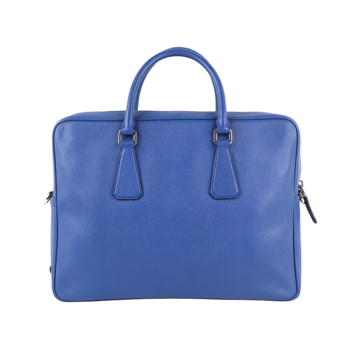 Prada Briefcase Saffiano Blue