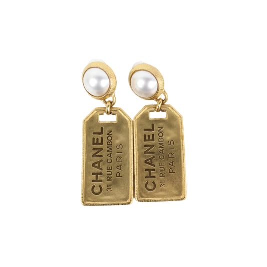 Chanel Earring Rue Cambon