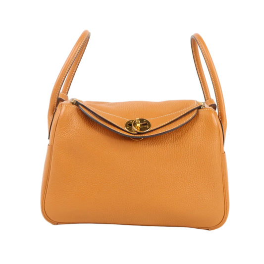 Hermes Lindy26 Gold Clemence