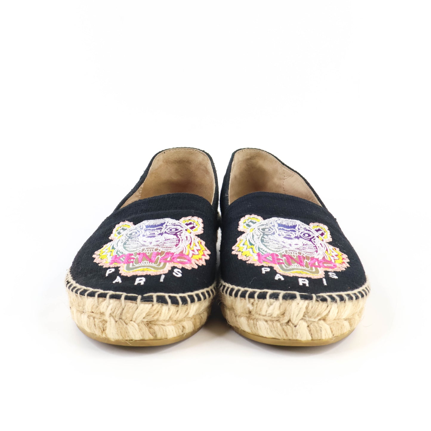 Kenzo Espadrille Black Canvas 36