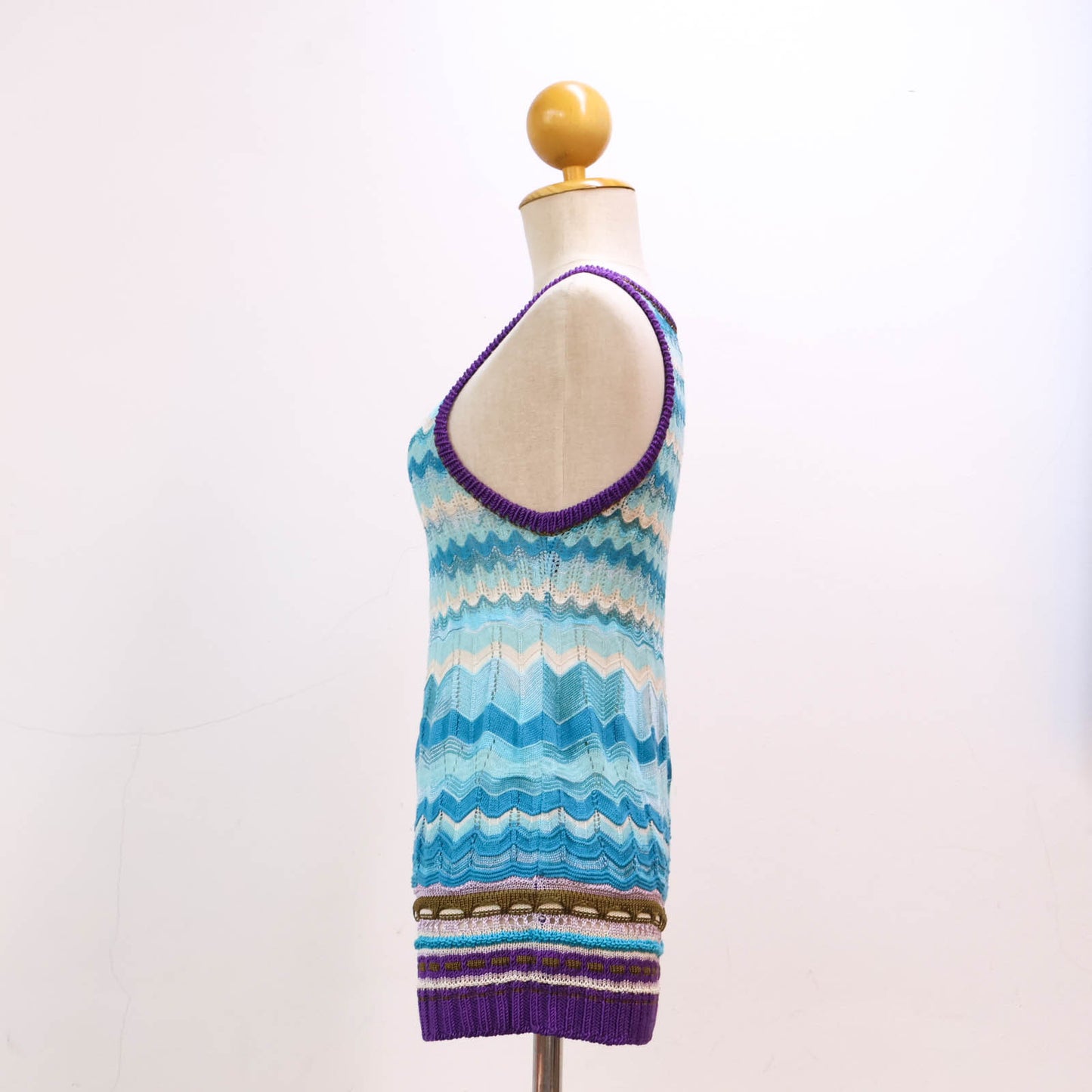 Missoni Top Knit Blue/Purple 44