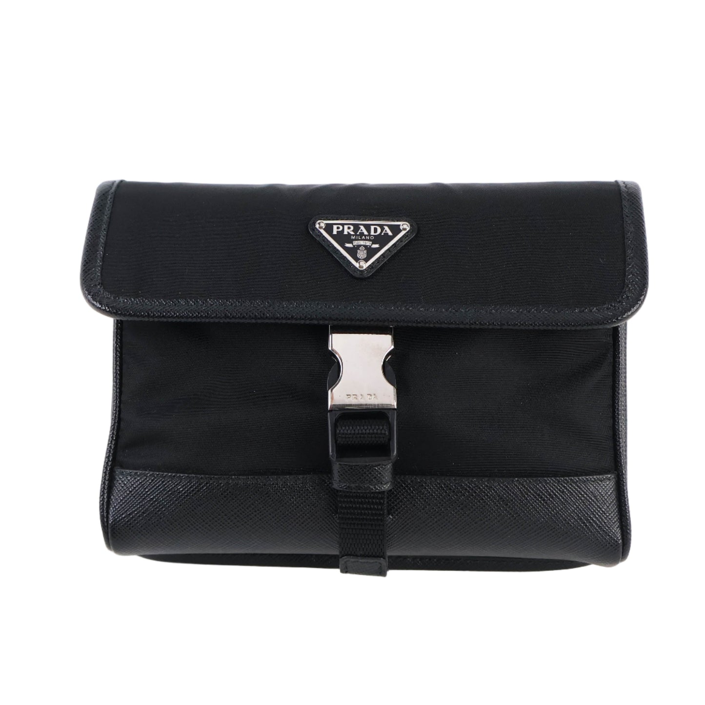 Prada Smartphone Case Re-Nylon/Saffiano Black