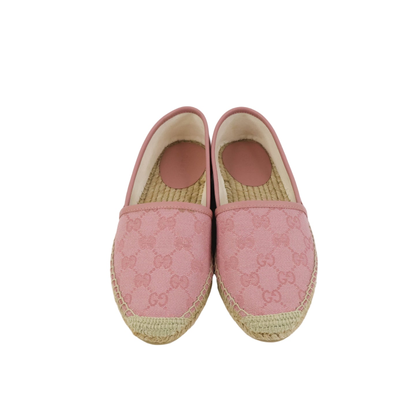 Gucci Espadrilles Canvas Pink 34.5