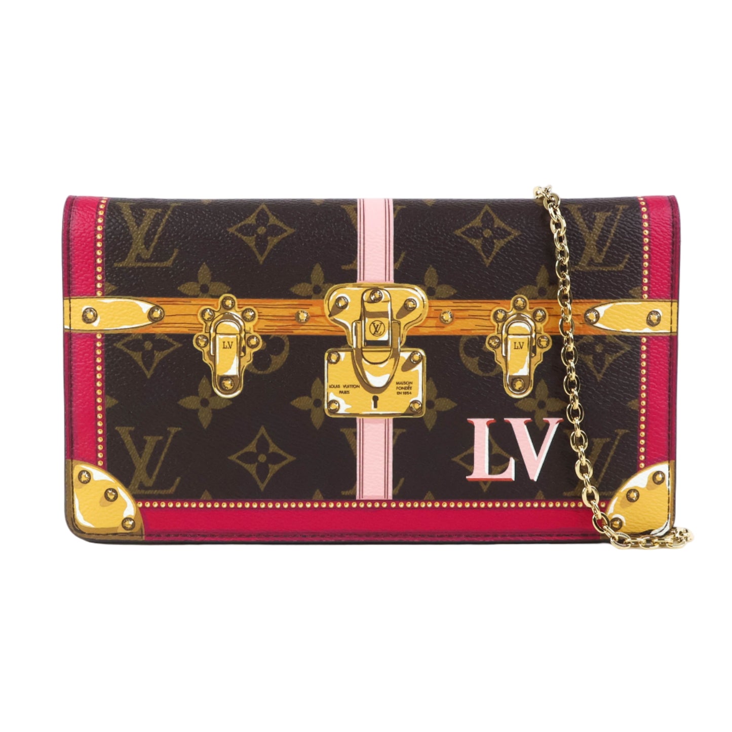 Louis Vuitton Monogram Summer Trunks Weekend Pochette