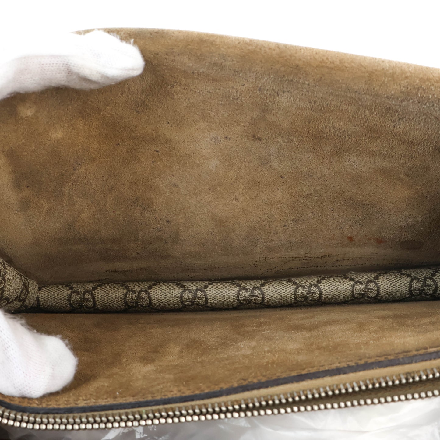 Gucci Dionysus GG Supreme Suede Brown