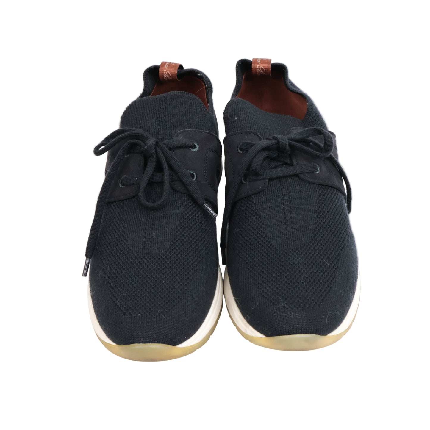 Loro Piana Lady Flexy Walk Sneakers Navy Blue 39.5