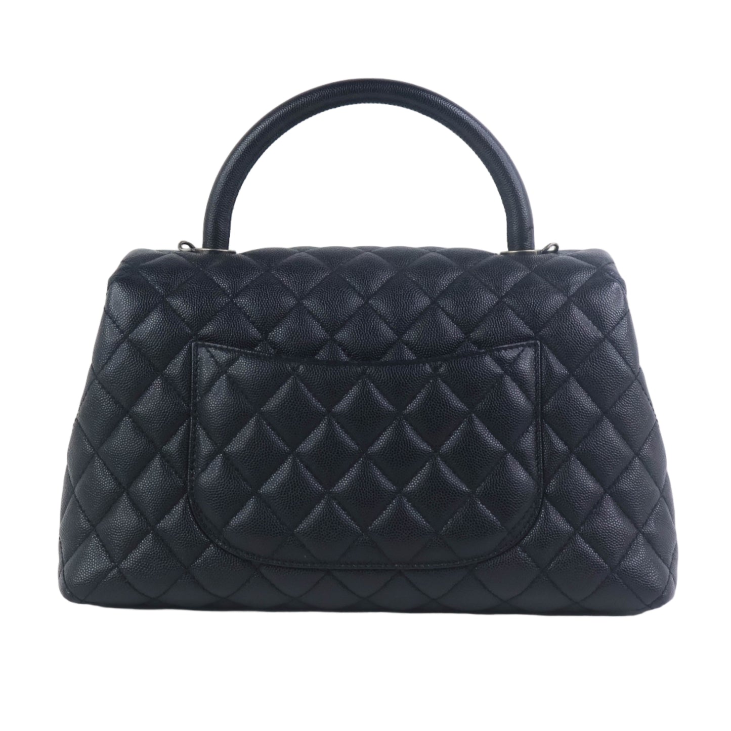 Chanel Coco Handle Medium Black Caviar