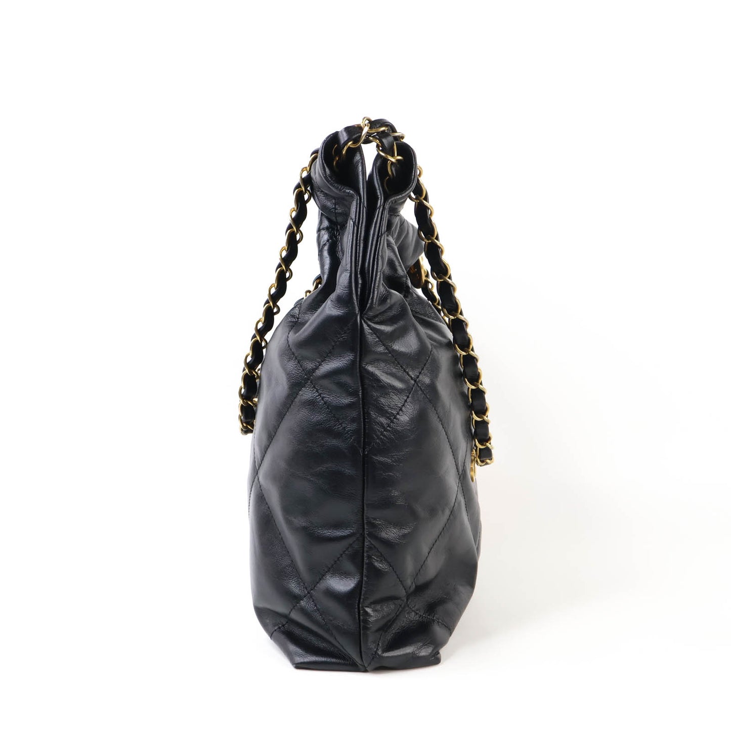 Chanel 22 Small Black GHW