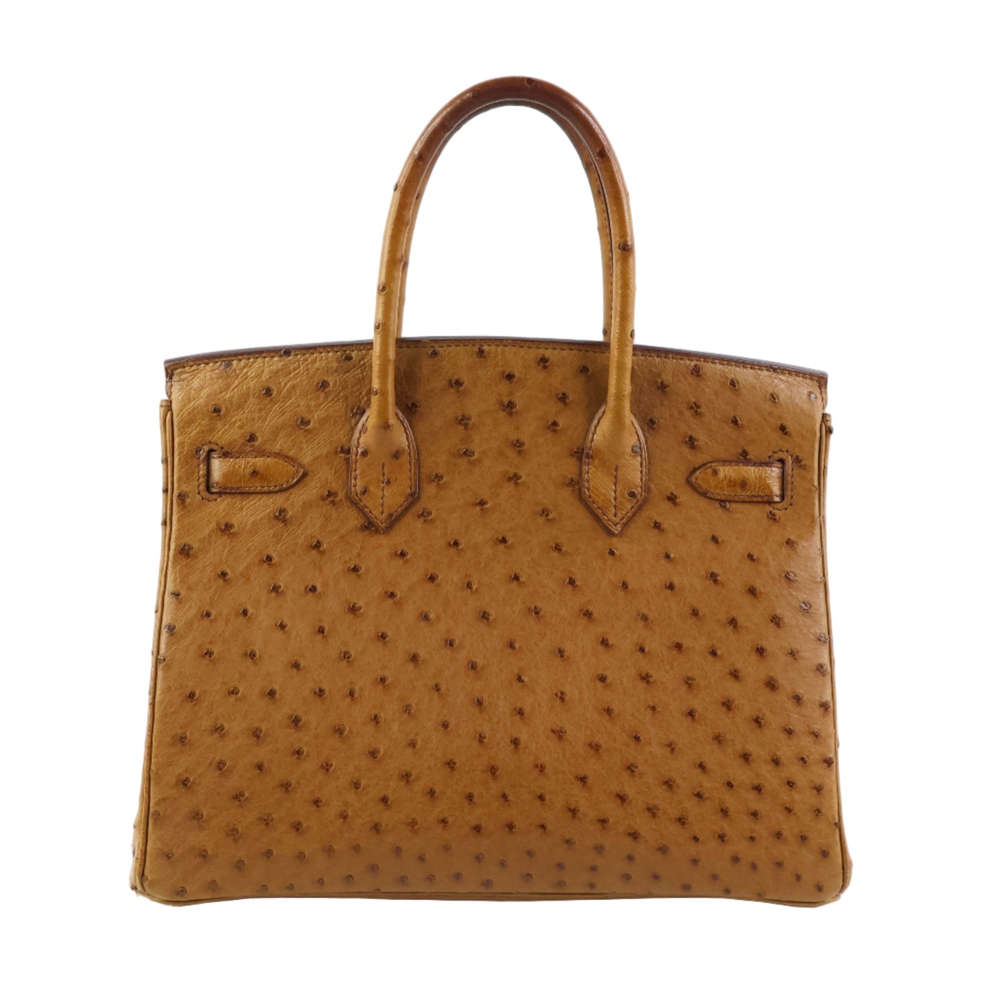 Hermes Birkin 30 Ostrich Cognac