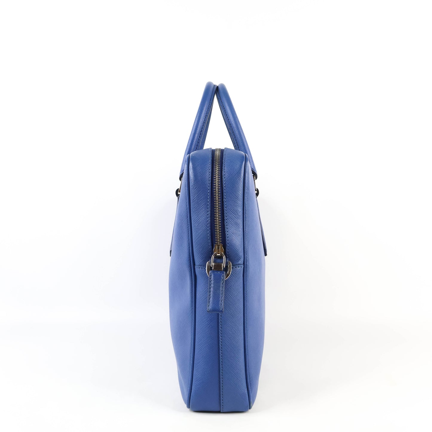 Prada Briefcase Saffiano Blue