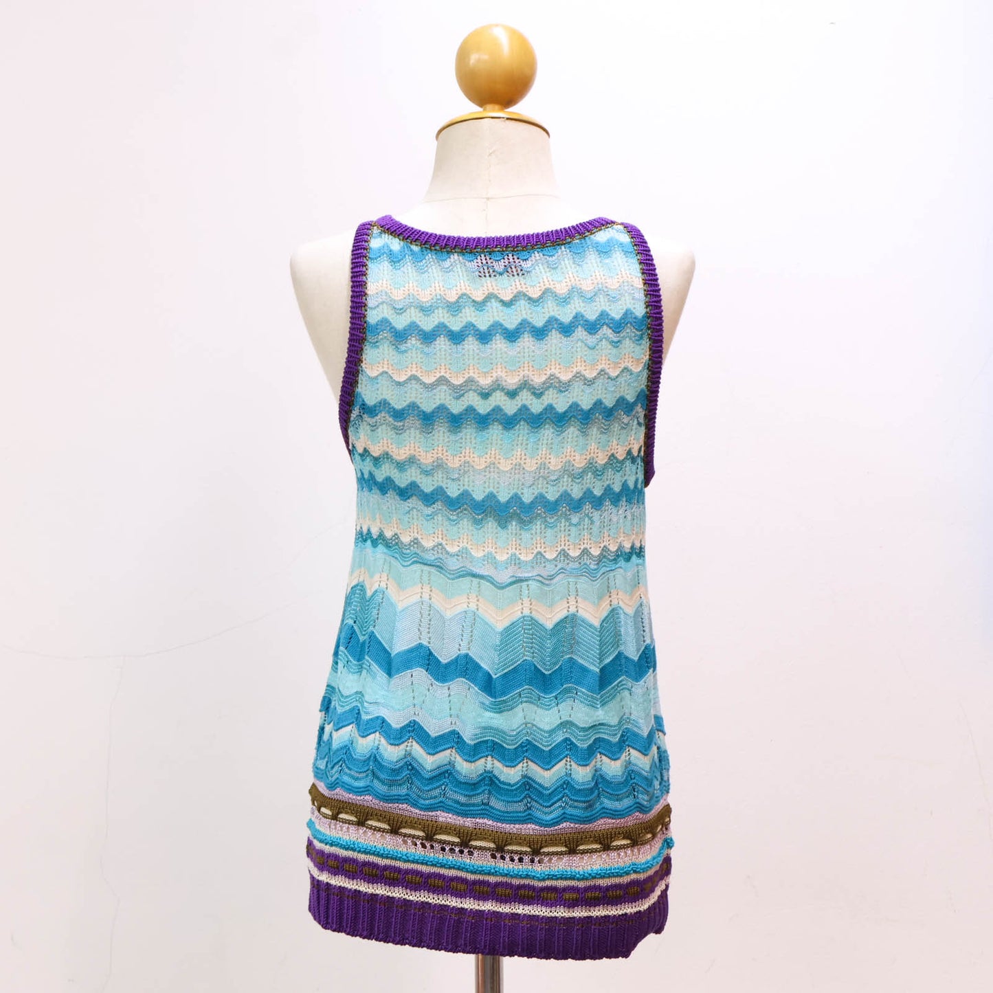 Missoni Top Knit Blue/Purple 44