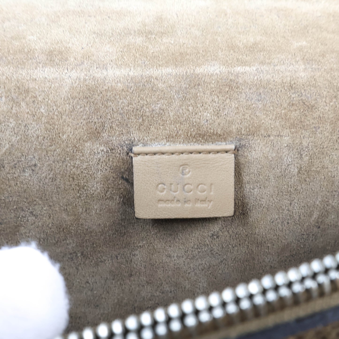 Gucci Dionysus GG Supreme Suede Brown