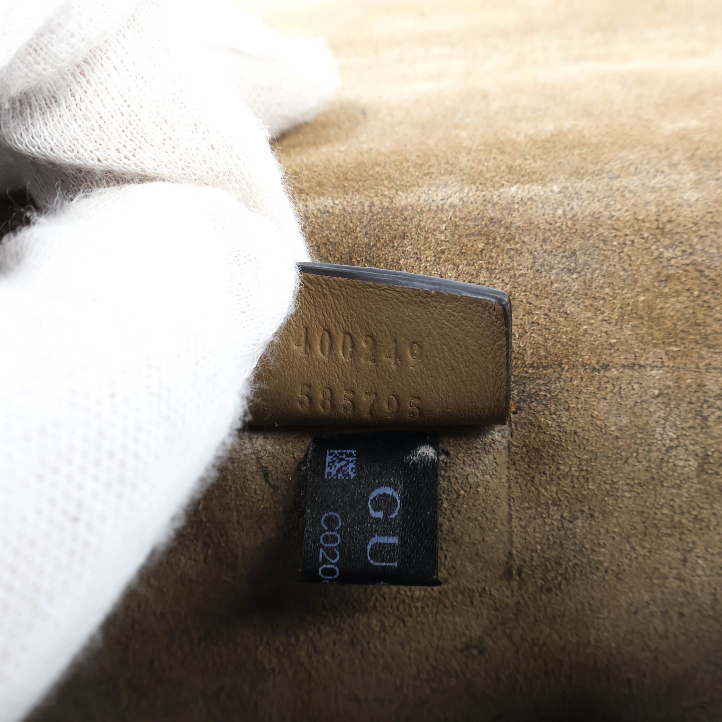 Gucci Dionysus GG Supreme Suede Brown