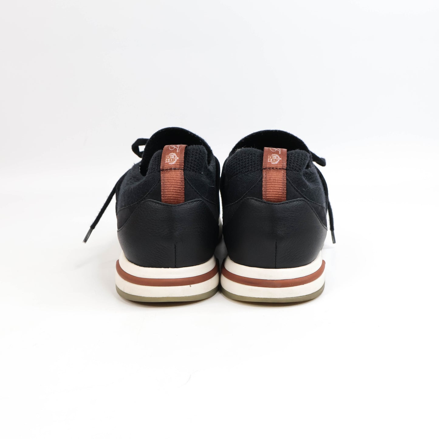 Loro Piana Lady Flexy Walk Sneakers Navy Blue 39.5