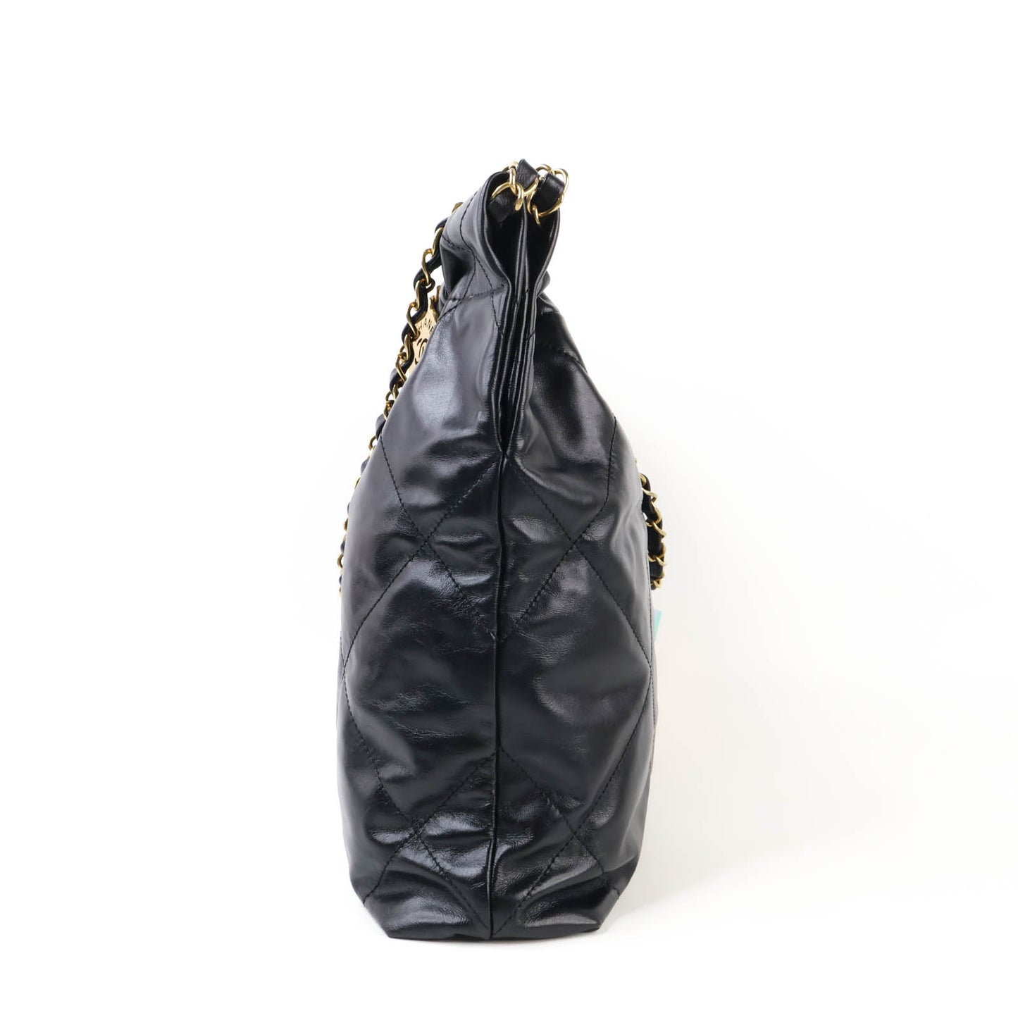 Chanel 22 Small Black GHW