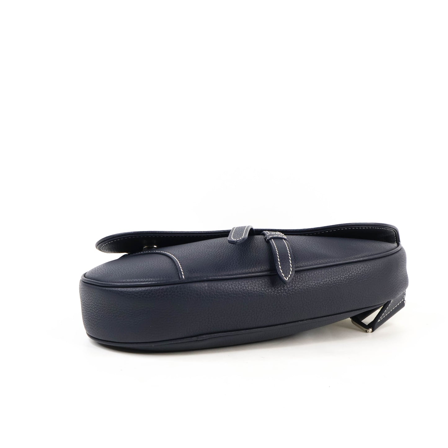 Christian Dior Saddle Men Navy Leather