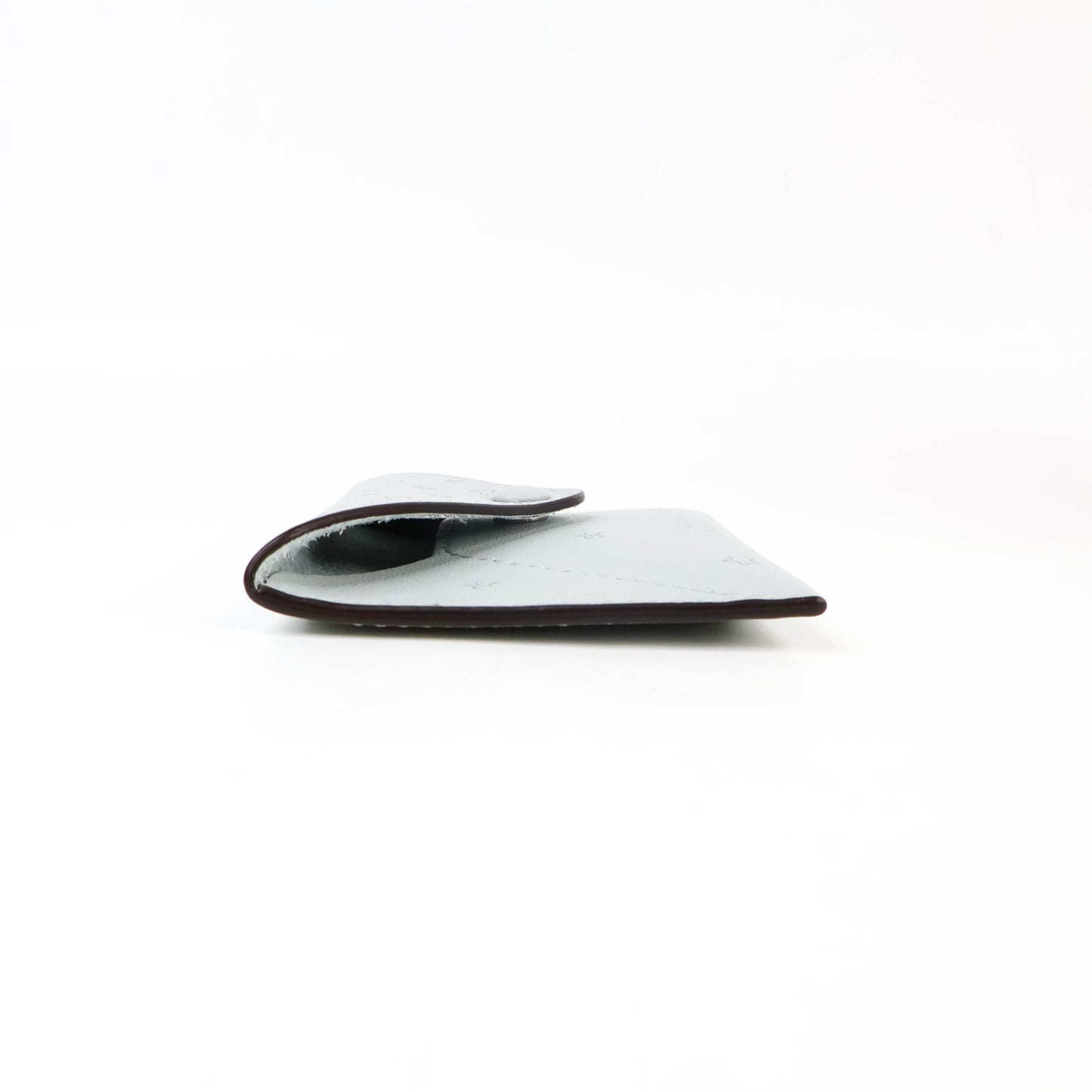 Delvaux Card Holder Grey Star