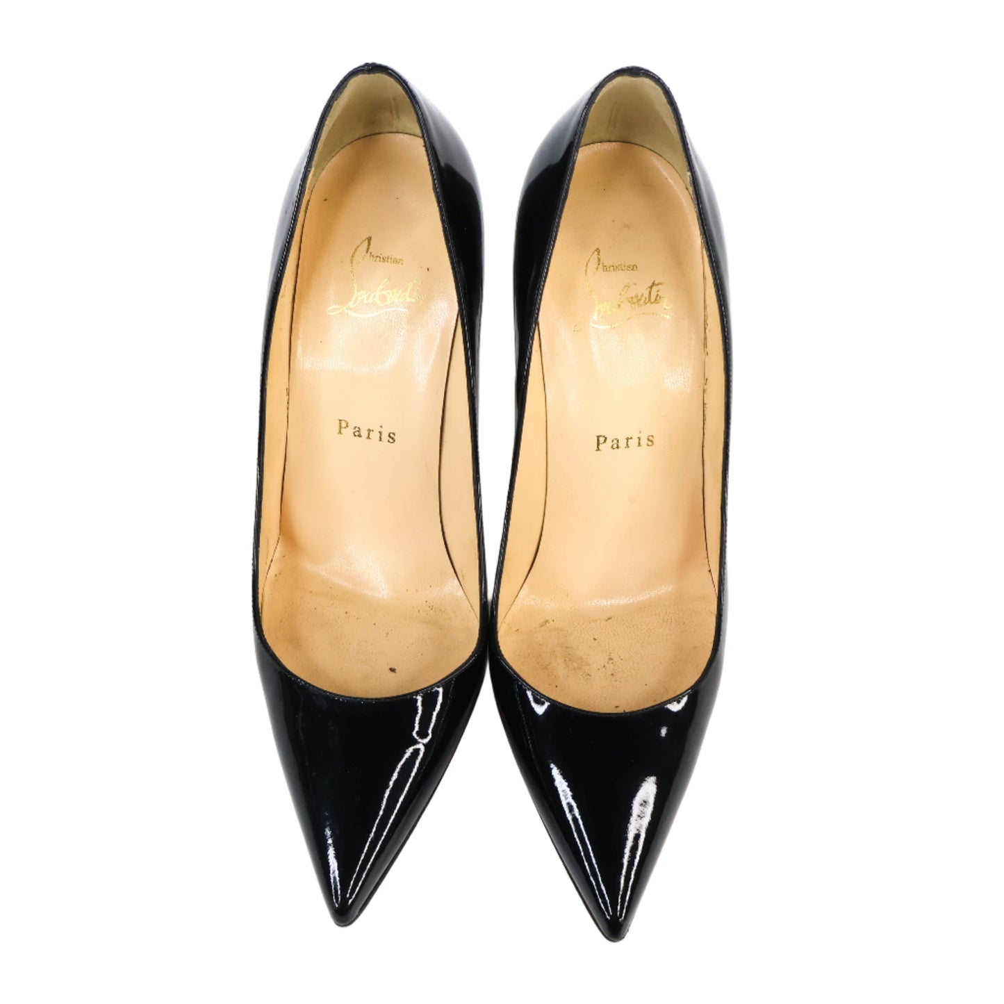 Christian Louboutin Decollete 554 100 Patent Black 38