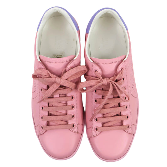 Gucci Sneakers Pink Leather 39