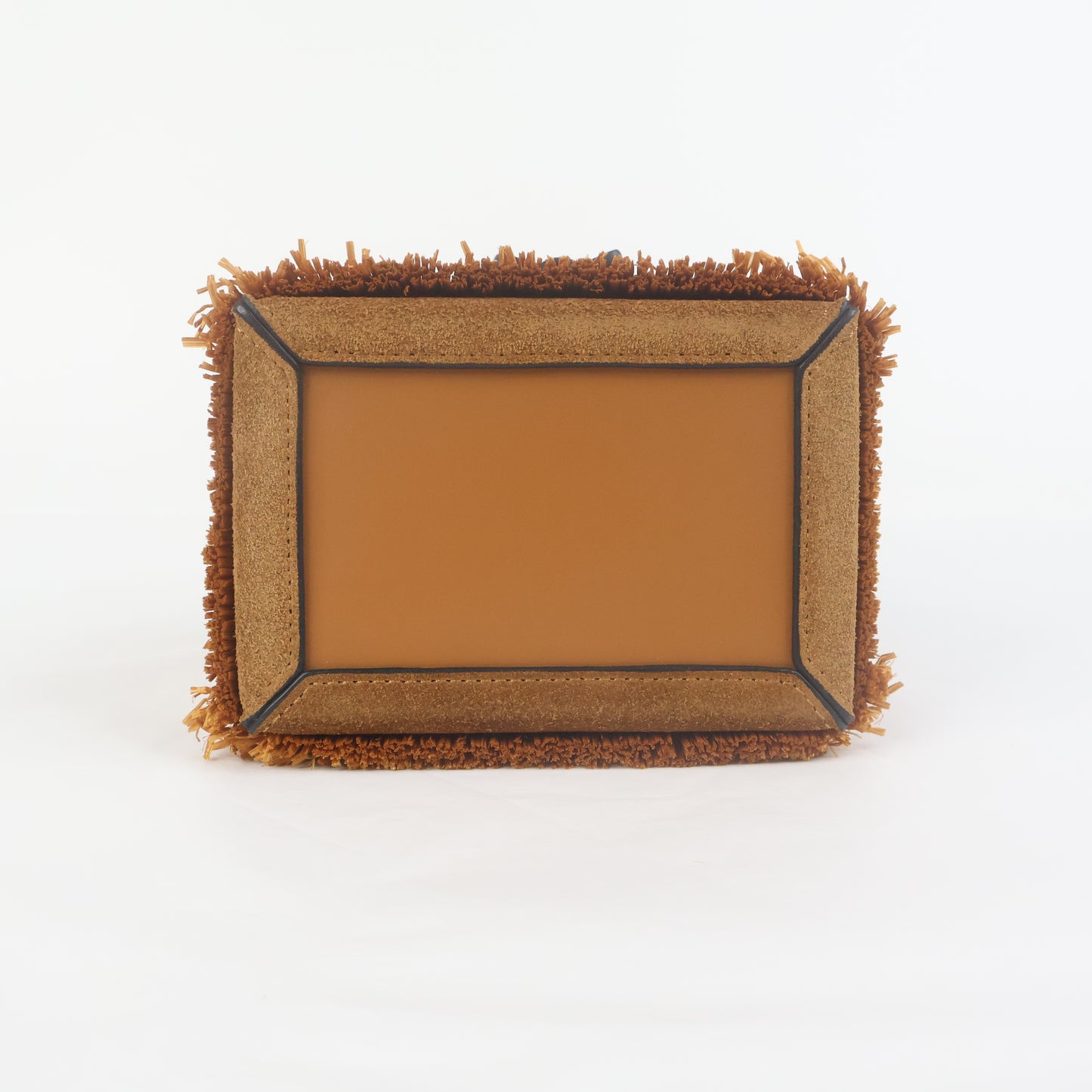 Boyy Bobby Mini Raffia Woven Brown