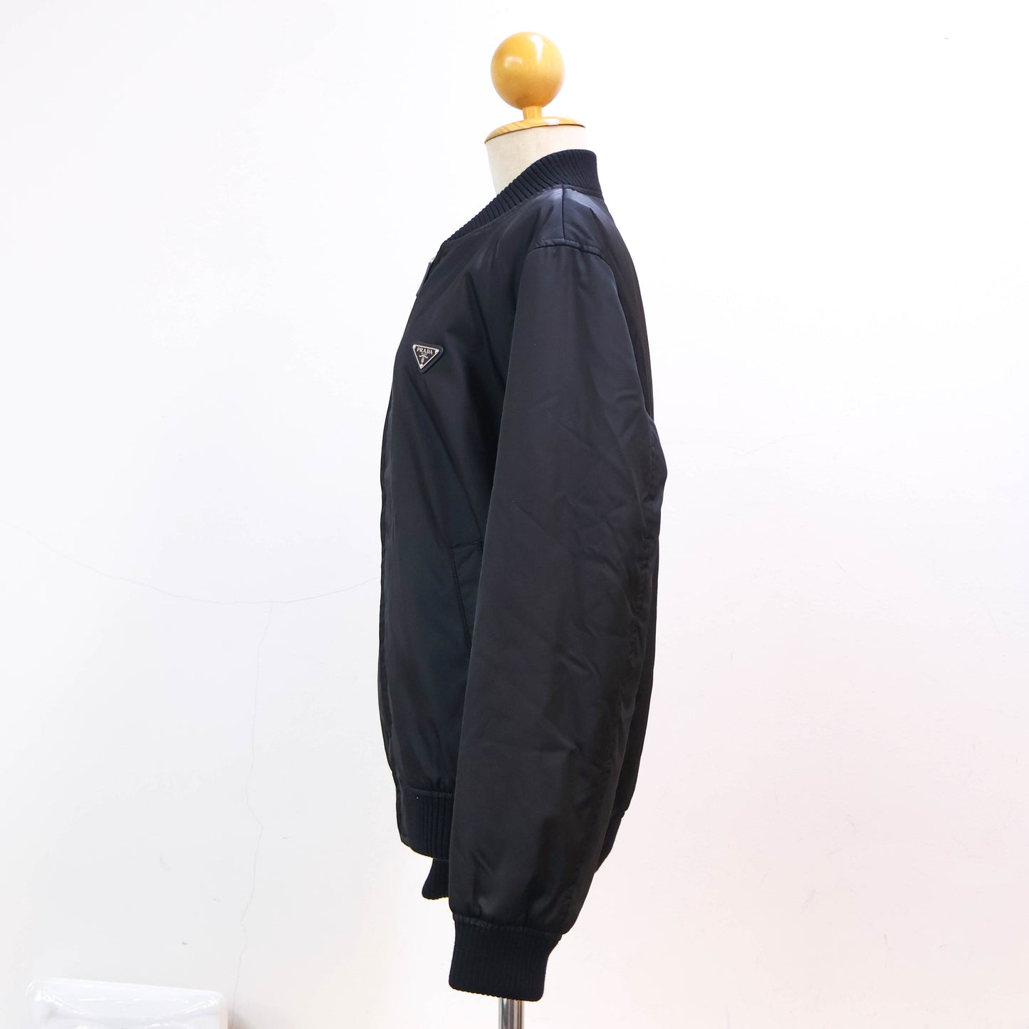 Prada Jacket Bomber Re Nylon Black