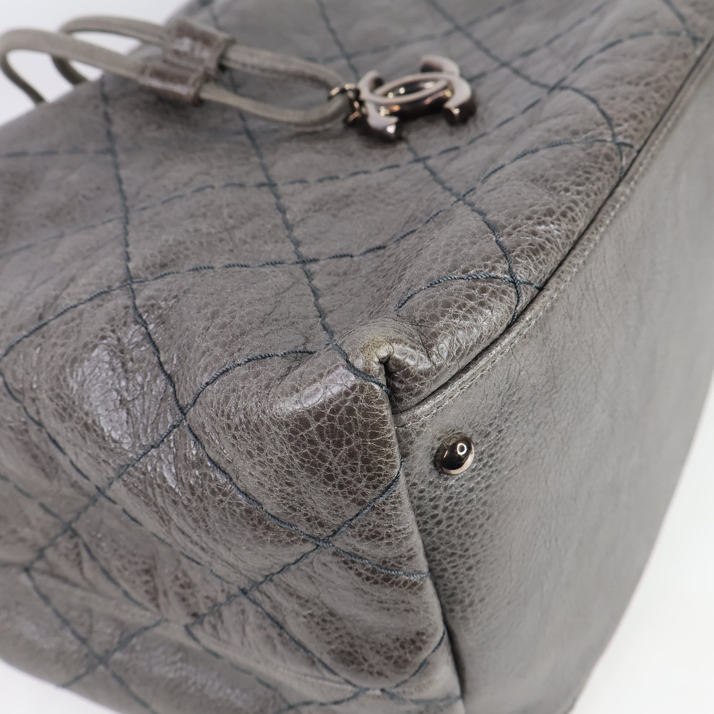 Chanel Shoulder Bag Grey