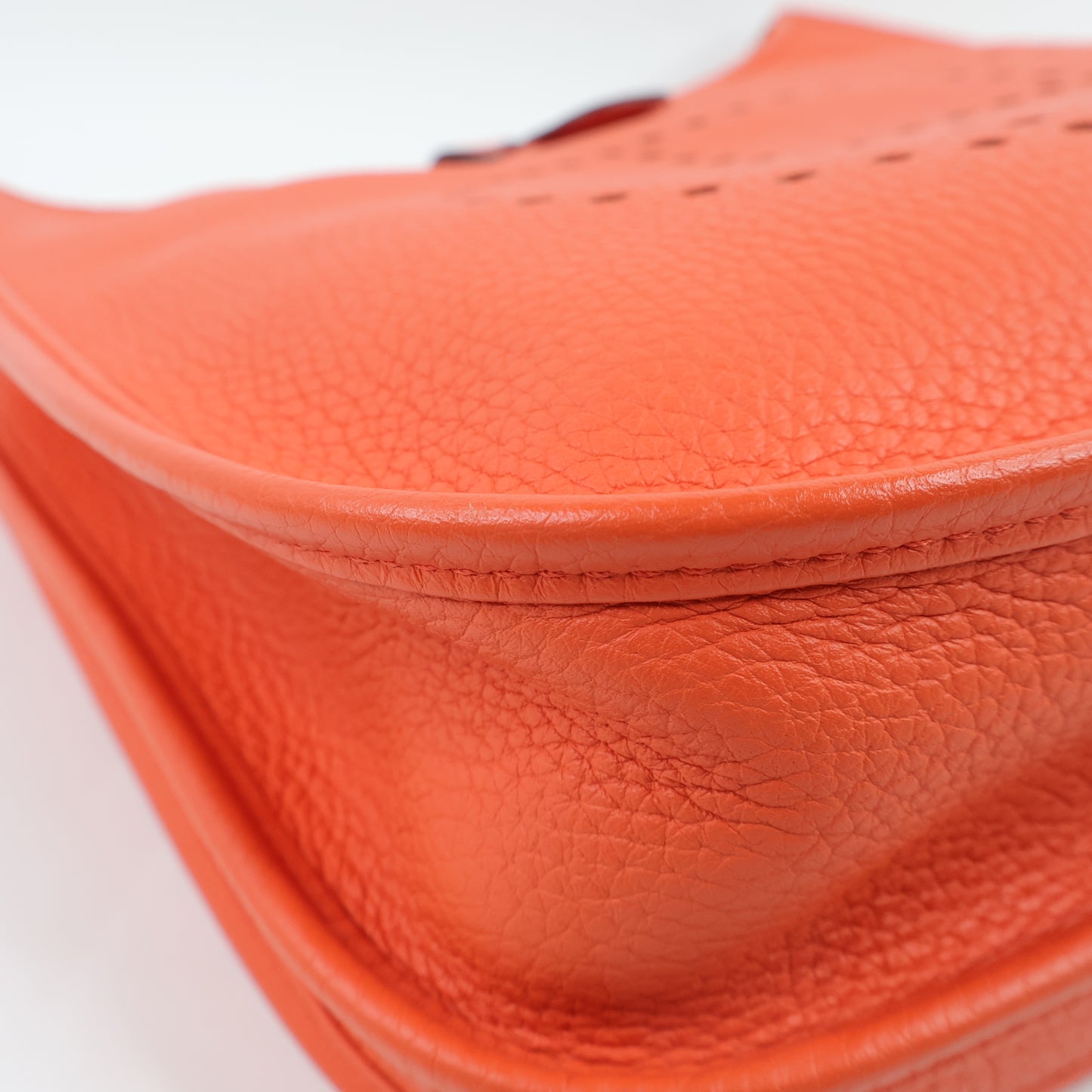 Hermes Evelyne PM Orange Poppy PHW