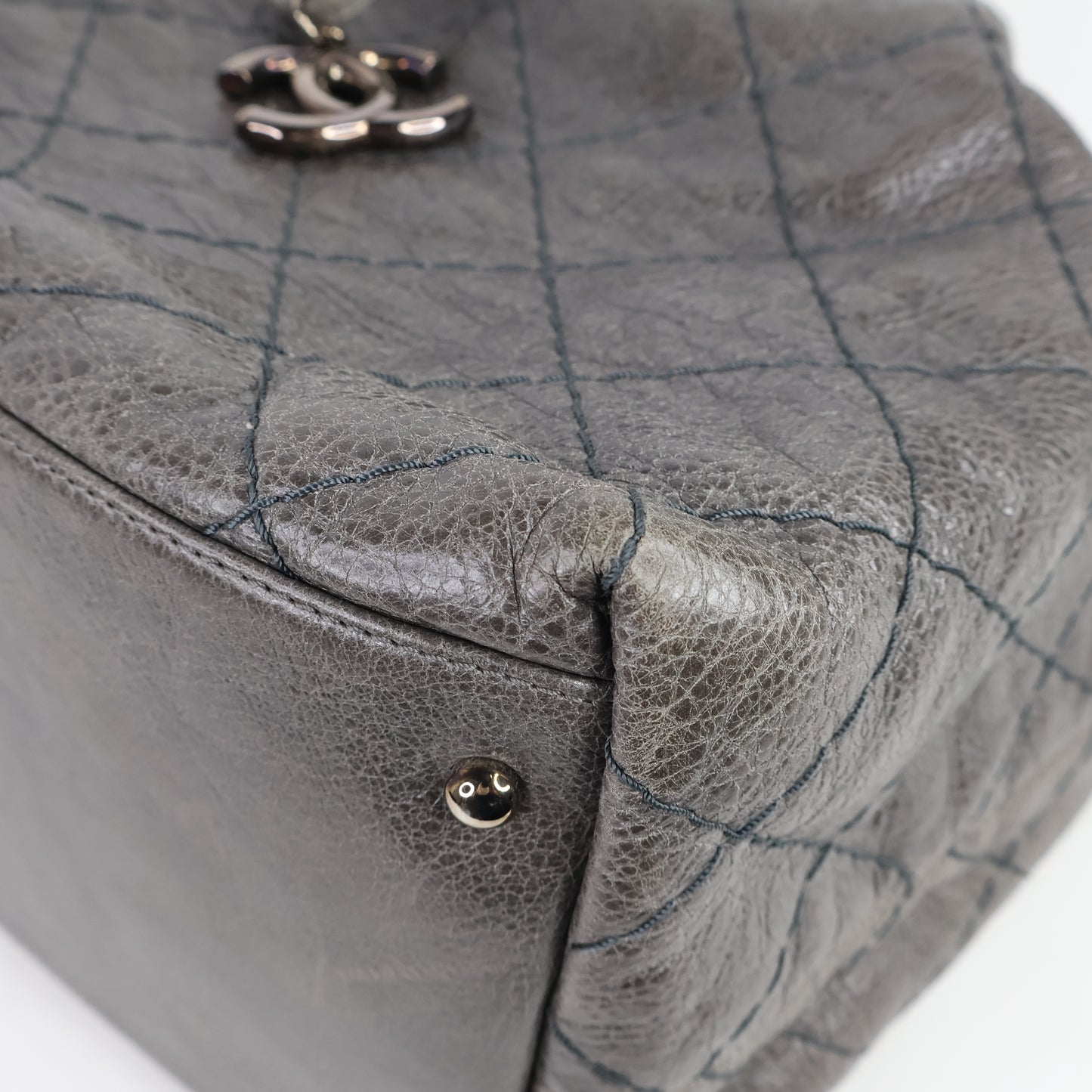 Chanel Shoulder Bag Grey