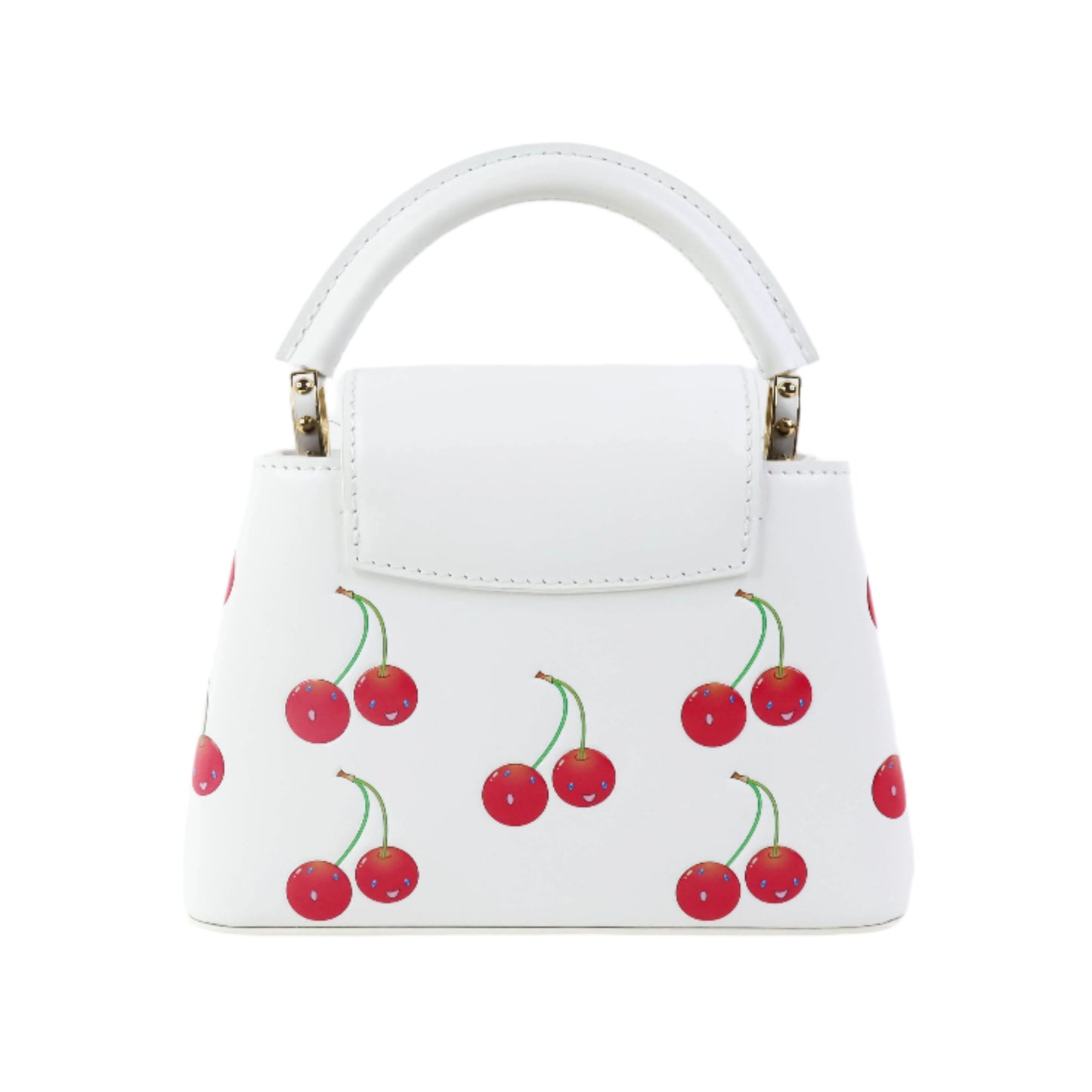 Louis Vuitton x TM Capucines Mini White Cherry