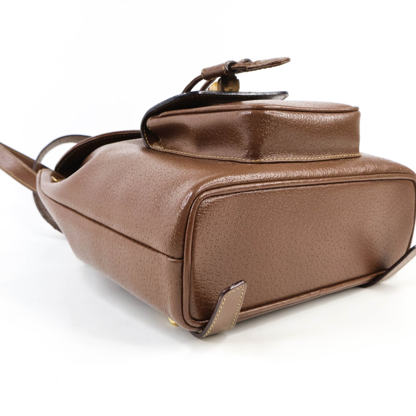 Gucci Backpack Brown Bamboo Vintage Handle