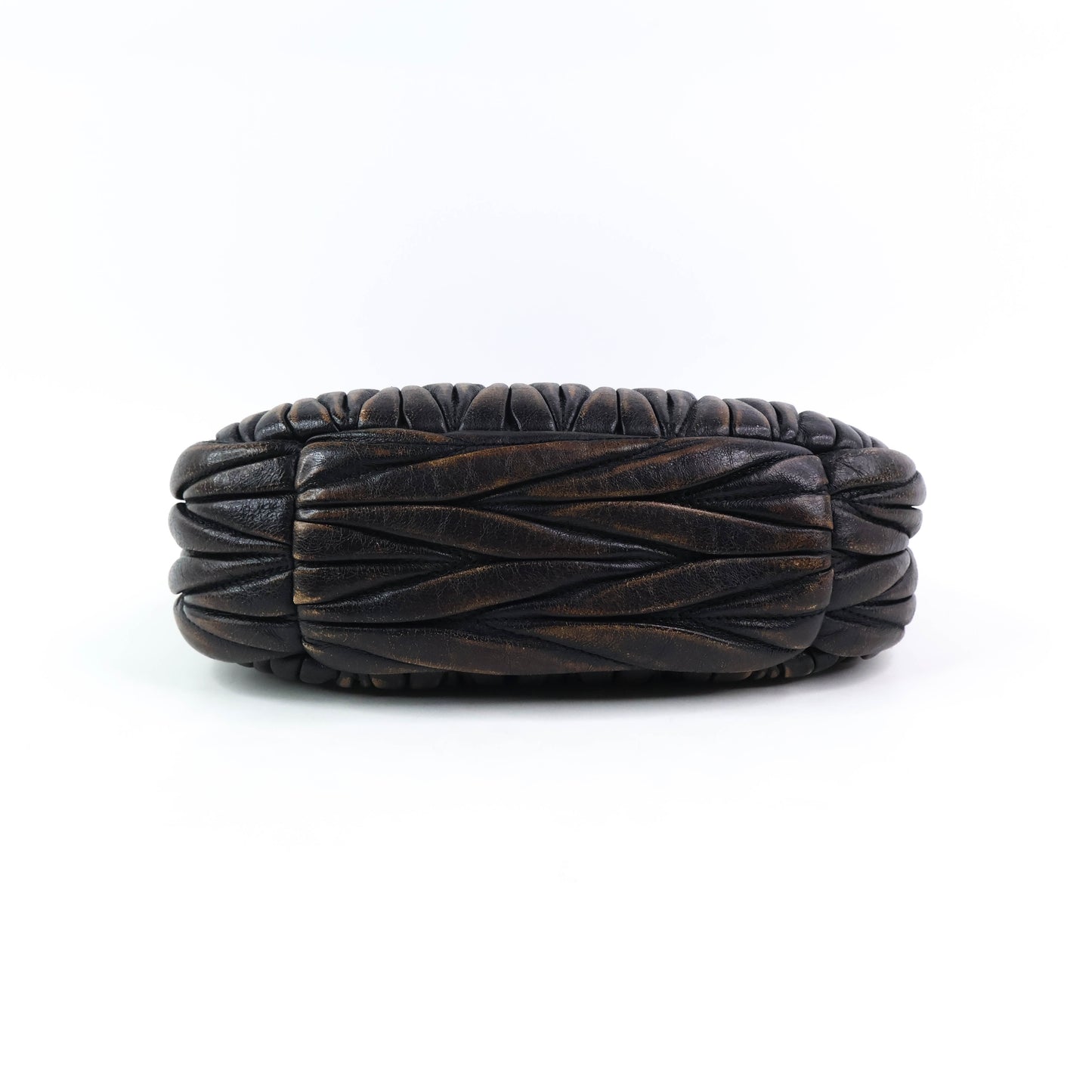 Miu Miu Wander Matelasse Coffee