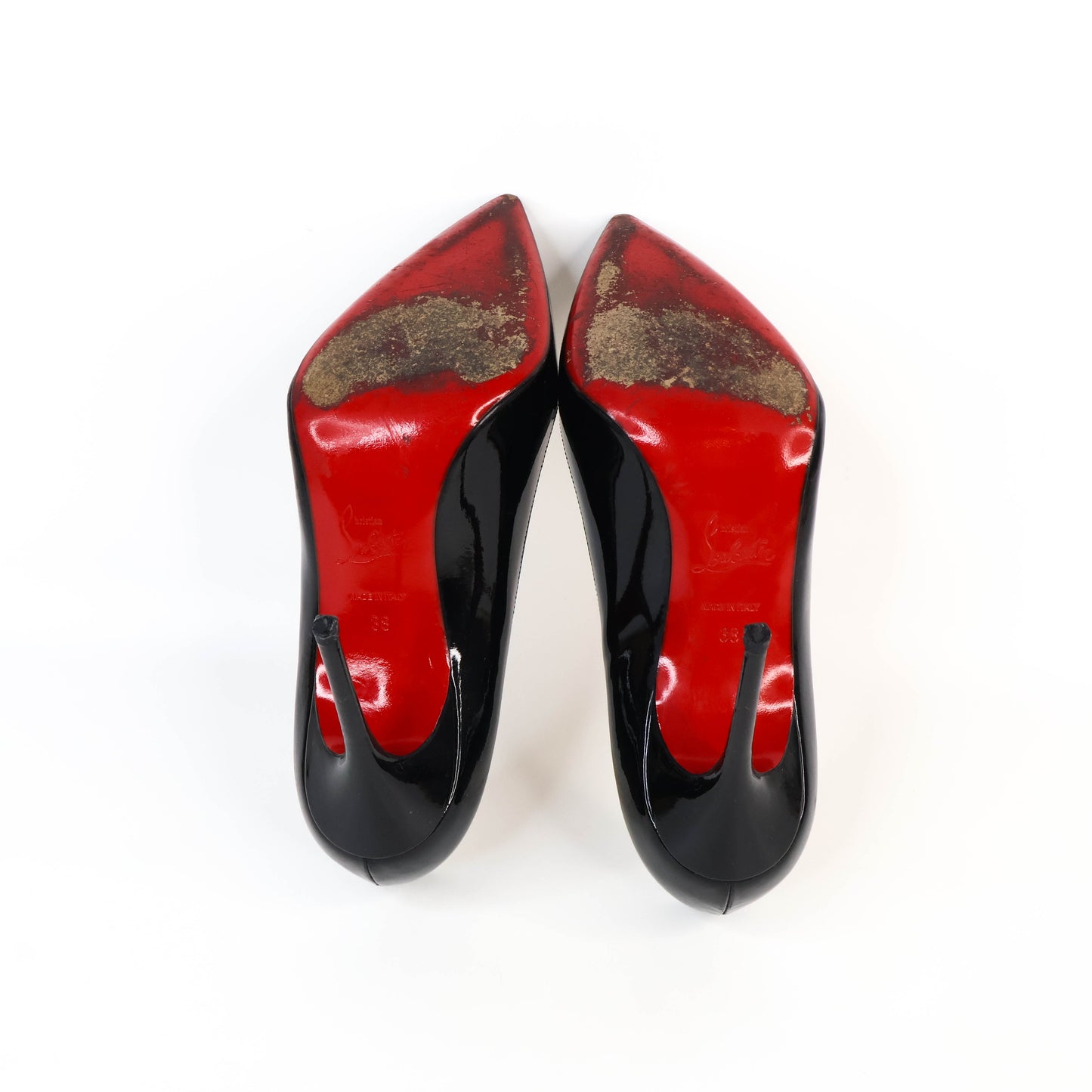 Christian Louboutin Decollete 554 100 Patent Black 38