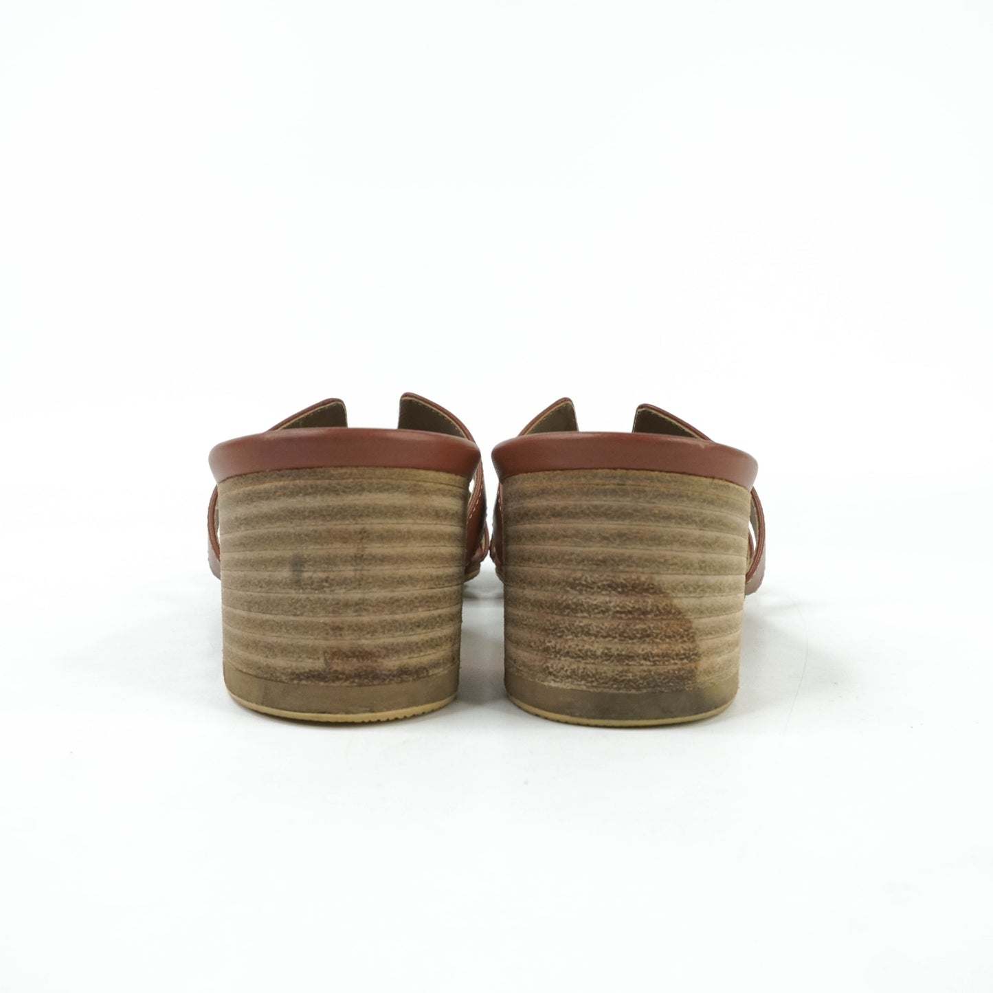 Hermes Oasis Sandals Gold 37