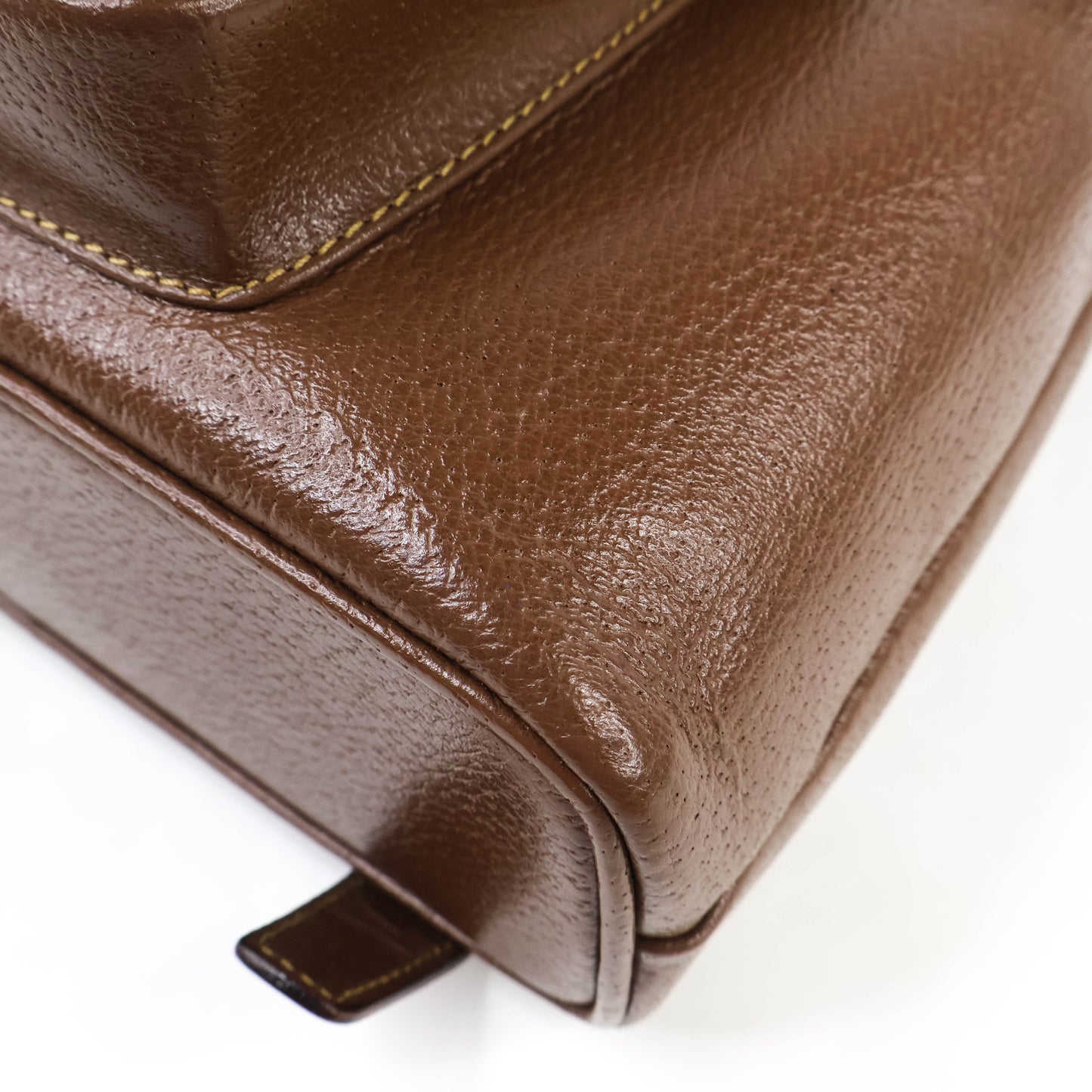 Gucci Backpack Brown Bamboo Vintage Handle