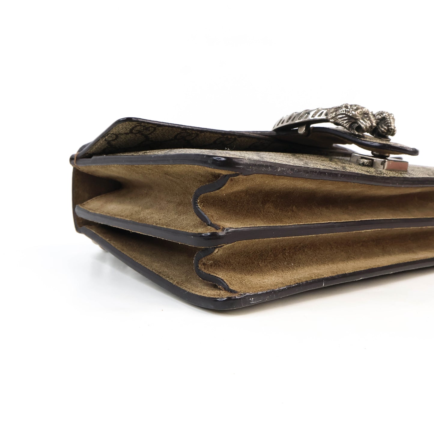 Gucci Dionysus GG Supreme Suede Brown